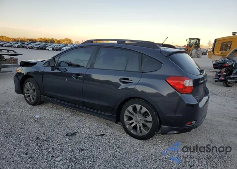2013 Subaru Impreza Sport Limited z USA, uszkodzony, nr VIN JF1GPAS66D2837420